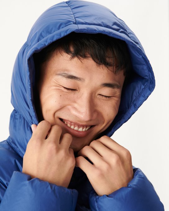 Jott New In Denim Scuro Piumino Java Con Cappuccio Per Il Freddo Estremo