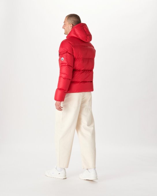 Rouge Piumino Con Cappuccio Per Il Freddo Estremo Java Jott New In