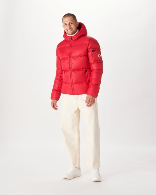 Rouge Piumino Con Cappuccio Per Il Freddo Estremo Java Jott New In