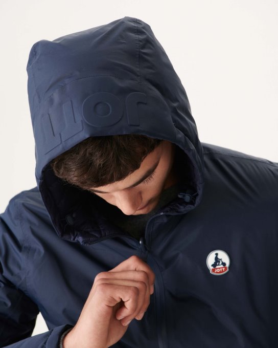 Jott Nuovo In Giacca Imbottita Con Cappuccio Reversibile Marina Bergen