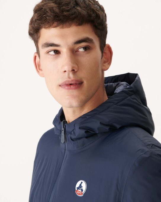 Jott Nuovo In Giacca Imbottita Con Cappuccio Reversibile Marina Bergen