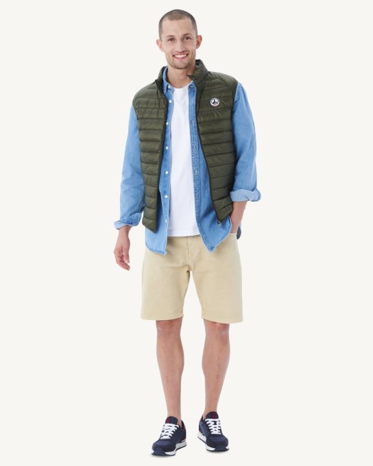 Piumino Senza Maniche Esercito Tom Jott New In