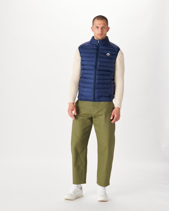 Piumino Smanicato Blu Abysse Tom Jott New In