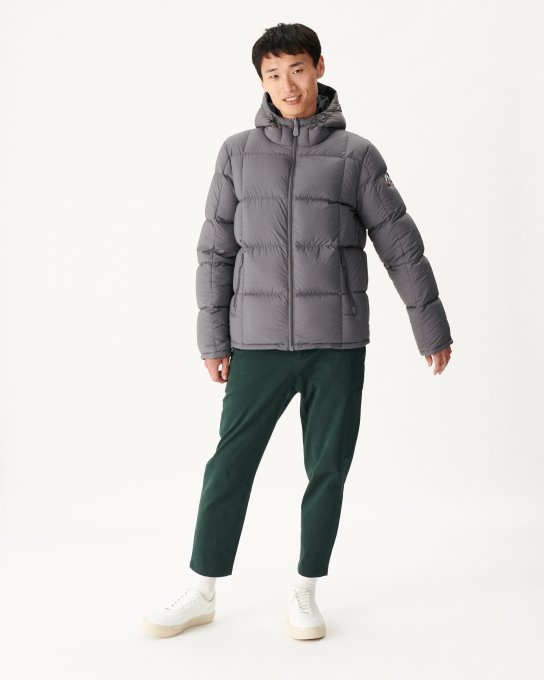 Jott New In Noir/antracite Piumino Reversibile Con Cappuccio Per Freddo Estremo Aspen