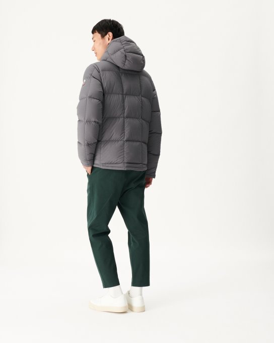 Jott New In Noir/antracite Piumino Reversibile Con Cappuccio Per Freddo Estremo Aspen