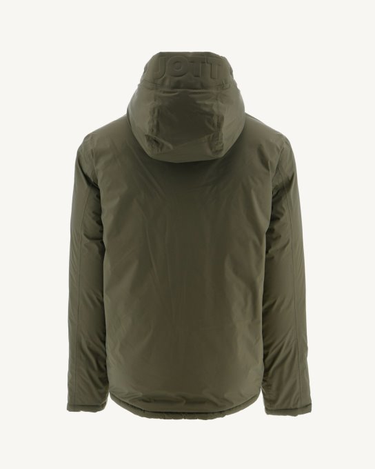 Jott New In Army/sauge Piumino Reversibile Con Cappuccio Per Freddo Estremo Pioppo