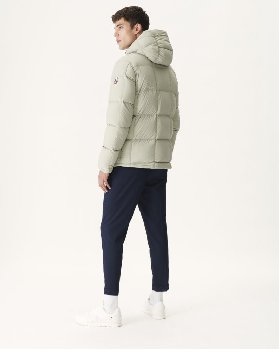 Jott New In Army/sauge Piumino Reversibile Con Cappuccio Per Freddo Estremo Pioppo