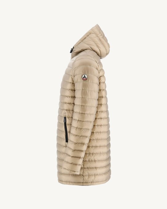 Jott Nuovo In Piumino Leggero Reversibile Noir/beige Amsterdam