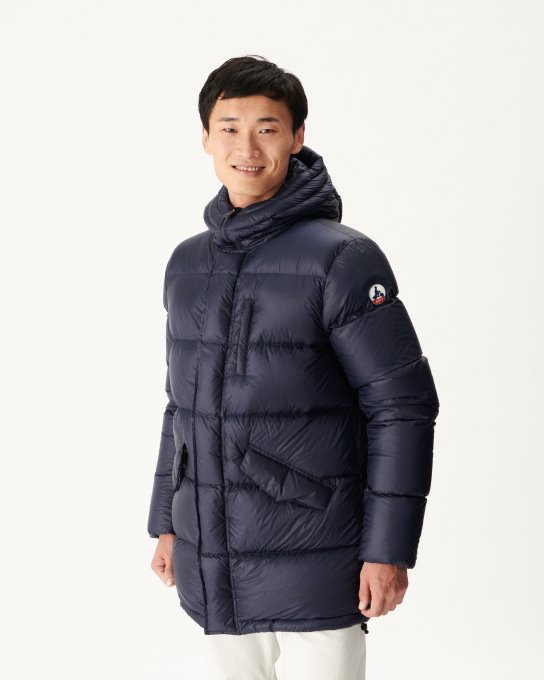 Jott New In Marine Extreme Cold Piumino Con Cappuccio Dakhla