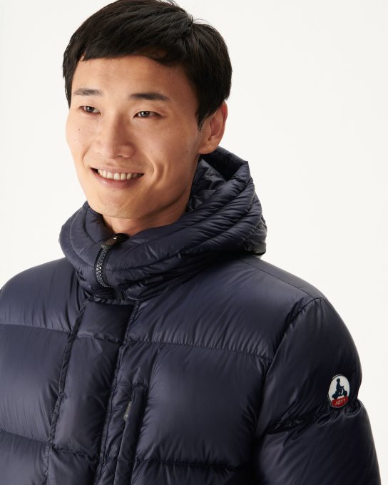 Jott New In Marine Extreme Cold Piumino Con Cappuccio Dakhla