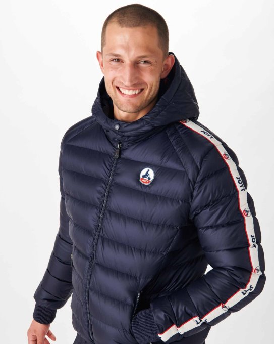 Jott New In Marine Estremo Freddo Piumino Con Cappuccio Ankara