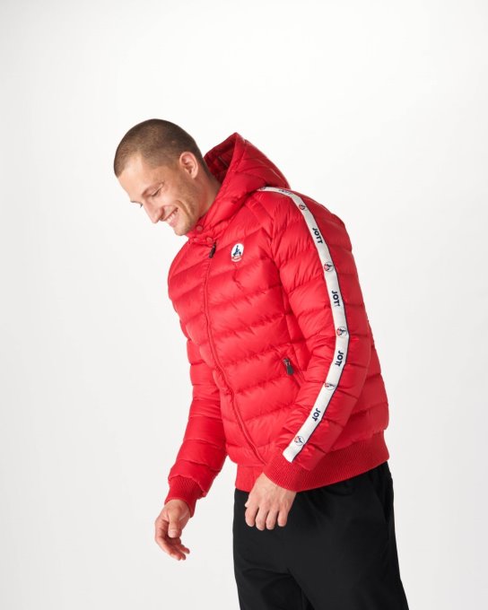 Piumino Con Cappuccio Rosso Estremo Freddo Ankara Jott New In