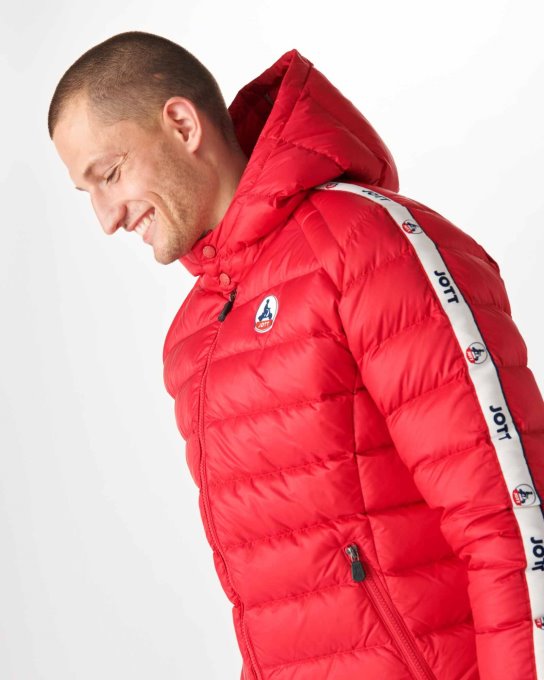 Piumino Con Cappuccio Rosso Estremo Freddo Ankara Jott New In