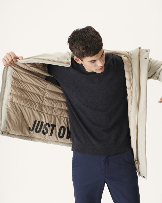 Piumino Beige Iceberg Jott New In