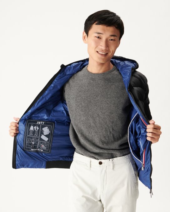 Piumino Nero Con Cappuccio Per Il Freddo Estremo Nat Jott New In