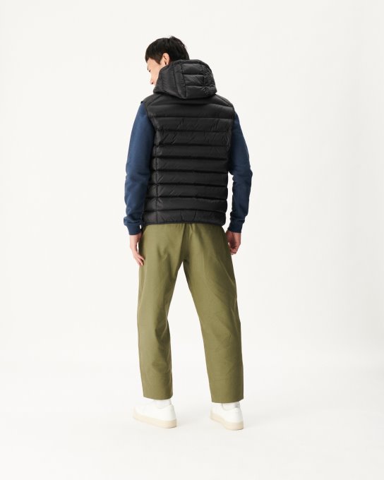 Jott New In Noir Piumino Senza Maniche Freddo Estremo Argento