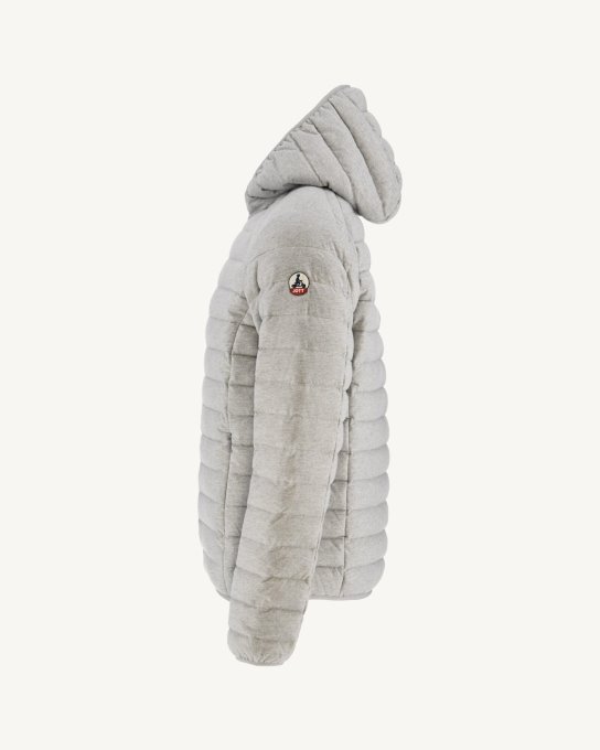 Jott New In Gris Chine Piumino Con Cappuccio Nico