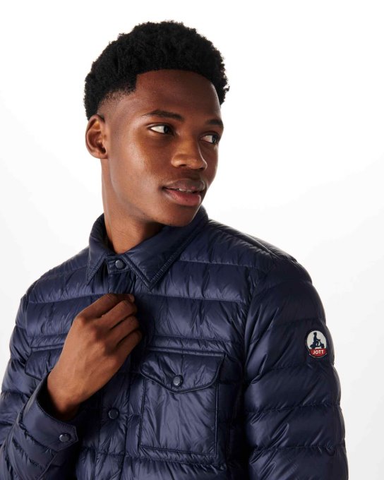 Jott New In Piumino Leggero Marino Cris