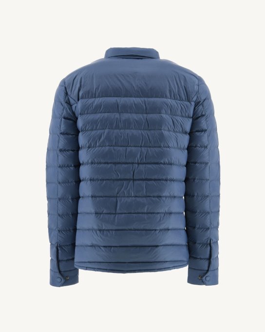 Blue Jeans Cris Piumino Leggero Con Colletto A Camicia Jott New In