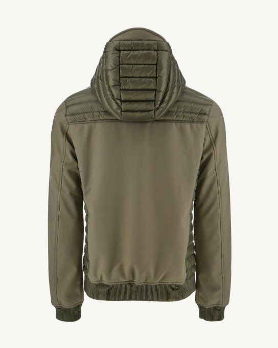 Jott New In Piumino Militare Con Cappuccio Paco