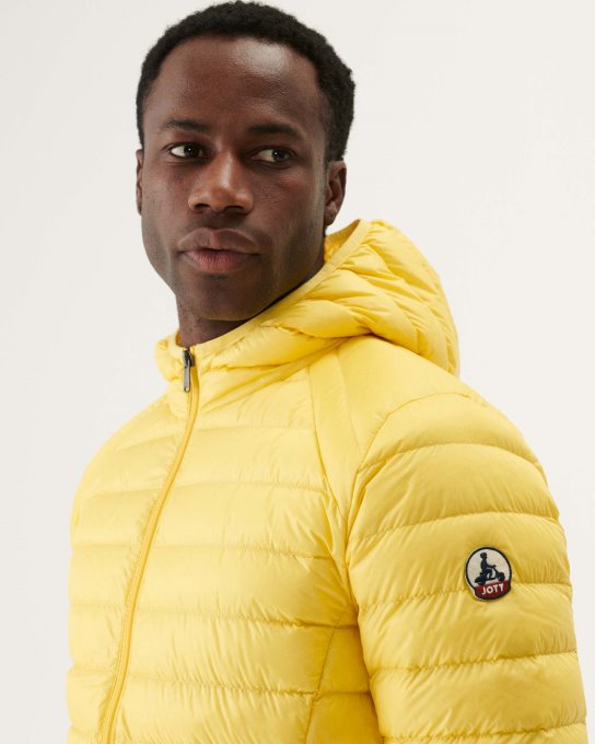Jott New In Morbido Piumino Leggero Giallo Nico