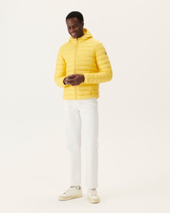 Jott New In Morbido Piumino Leggero Giallo Nico