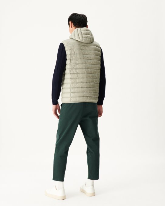 Piumino Senza Maniche Con Cappuccio Sauge Pat Jott New In