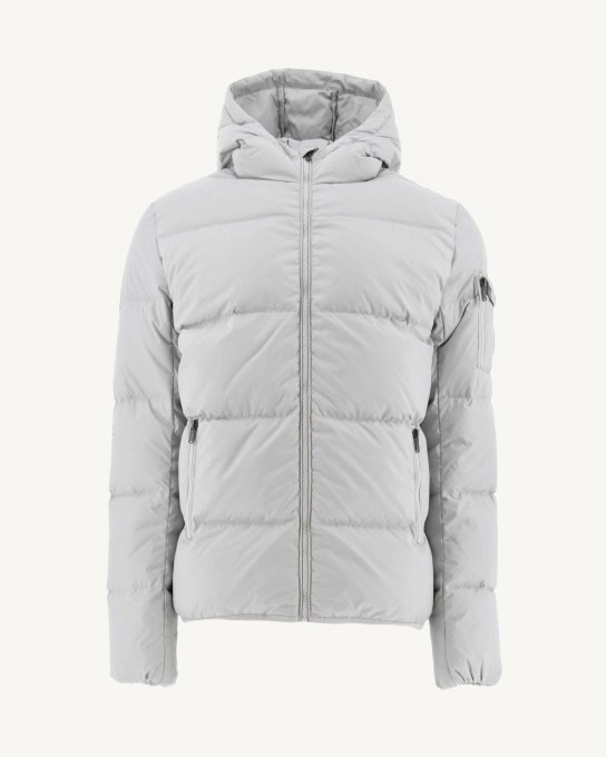 Morbido Grigio Toledo Piumino Con Cappuccio Per Il Freddo Estremo Jott New In