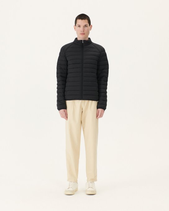 Piumino Elasticizzato Leggero Nero Aragorn Hot New In