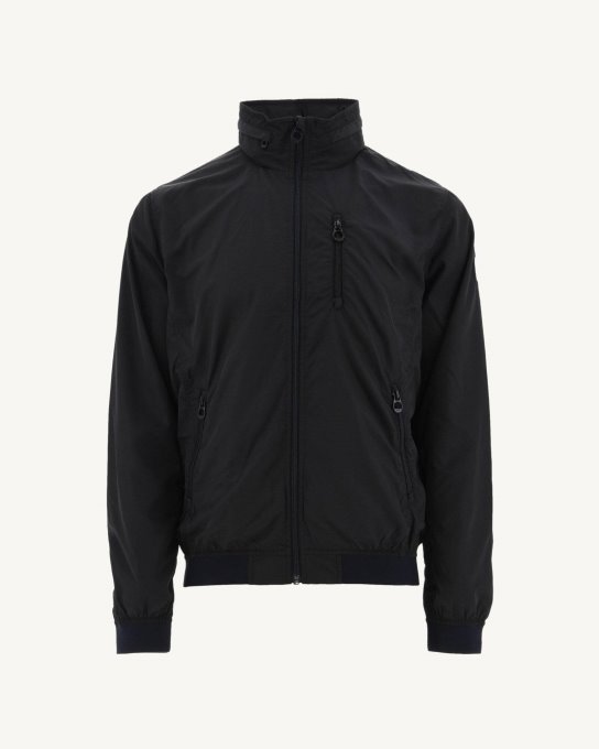 Giacca Oregon Nera Con Cappuccio A Scomparsa Jott New In