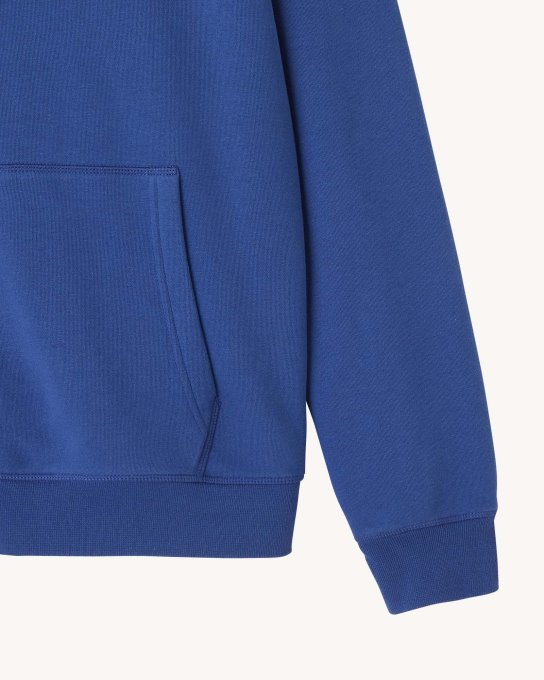 Felpa Con Cappuccio In Denim Scuro Mexico Jott New In