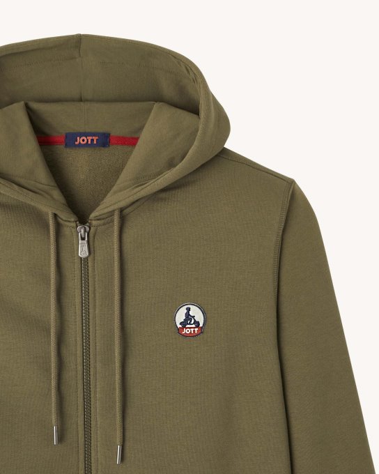 Jott New In Felpa Con Cappuccio Dell'esercito Messico