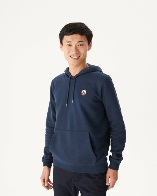 Felpa Marina Con Cappuccio Mataro Jott New In