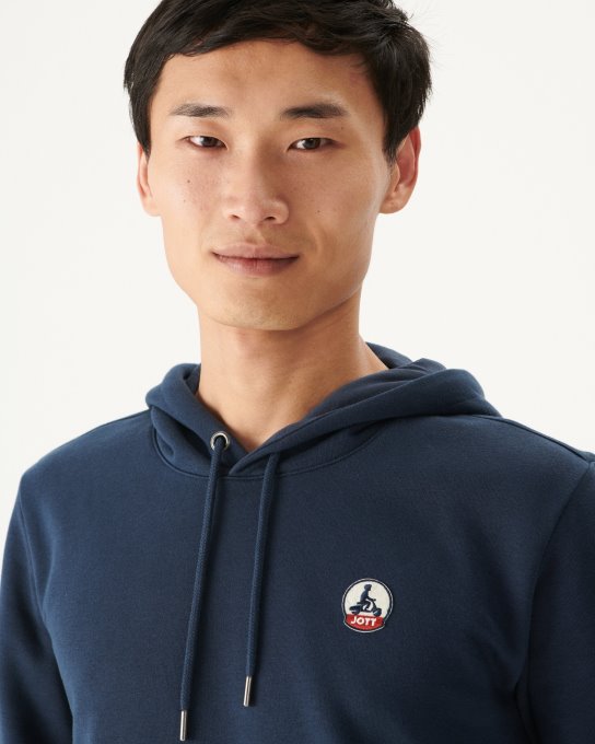 Felpa Marina Con Cappuccio Mataro Jott New In