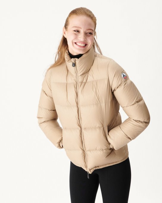 Piumino Trapuntato Freddo Estremo Beige Cardiff Jott New In