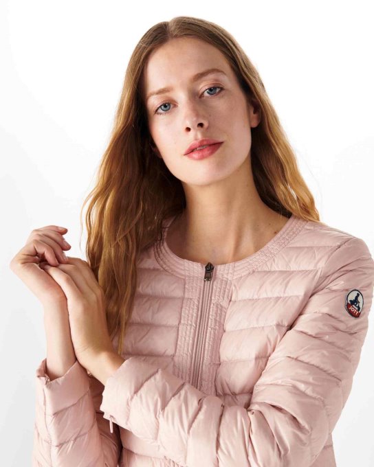 Jott New In Piumino Leggero Rosa Pallido Douda