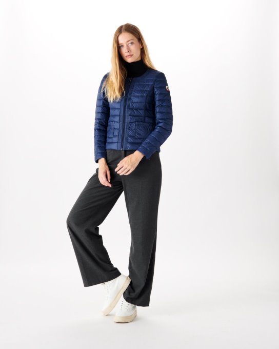 Jott New In Piumino Leggero Blu Abysse Douda