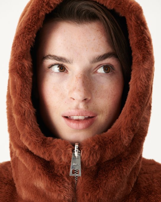 Jott Nuovo In Estremo Freddo Piumino Reversibile Caramello Daria