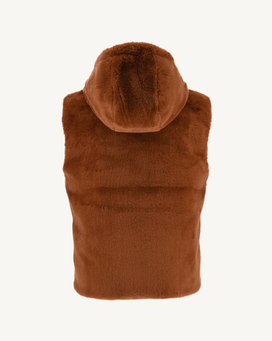 Jott Nuovo In Estremo Freddo Piumino Reversibile Caramello Daria