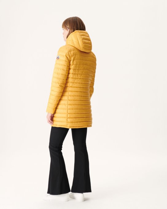 Piumino Leggero Reversibile Caramello/moutarde Moscou Jott New In