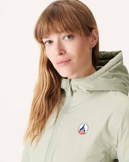 Jott New In Piumino Leggero Reversibile Sauge/army Moscou