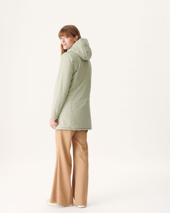 Jott New In Piumino Leggero Reversibile Sauge/army Moscou