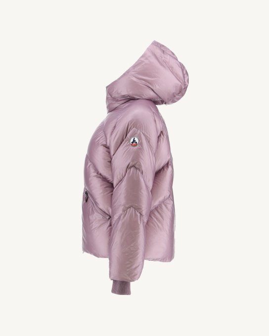 Piumino Viola Con Cappuccio Per Il Freddo Estremo Stellar Jott New In