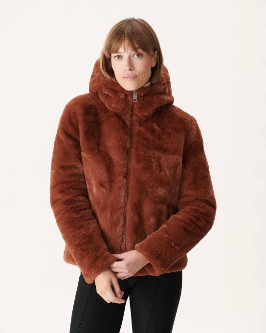 Jott New In Extreme Cold Piumino Reversibile Caramello Gala