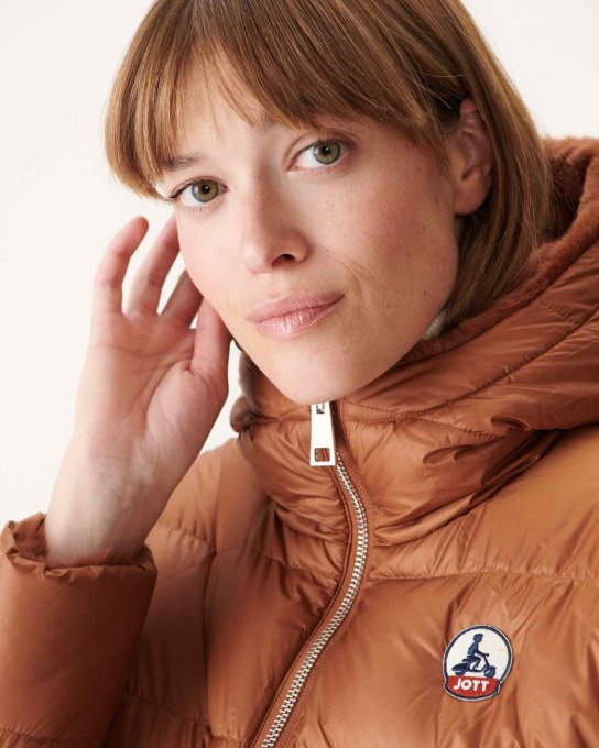 Jott New In Extreme Cold Piumino Reversibile Caramello Gala