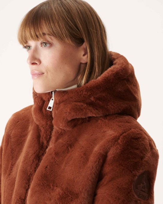 Jott New In Extreme Cold Piumino Reversibile Caramello Gala