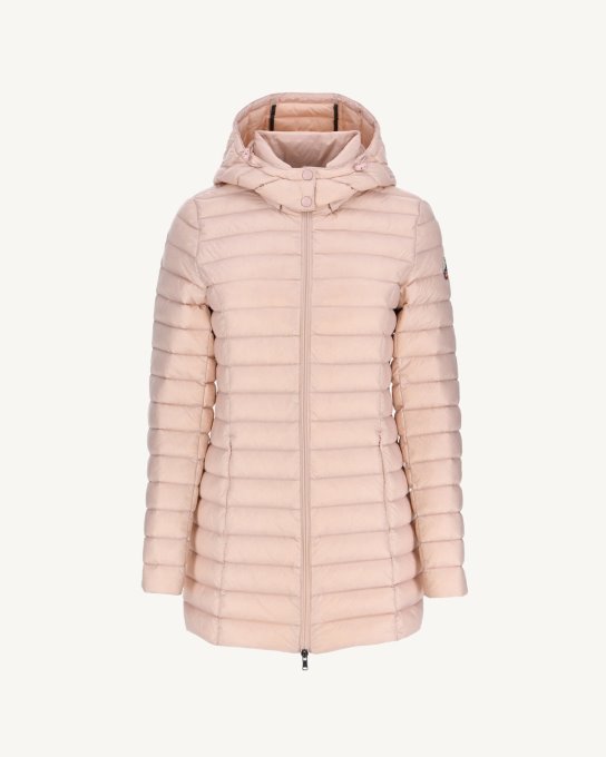 Jott New In Piumino Con Cappuccio Rosa Pallido Nour
