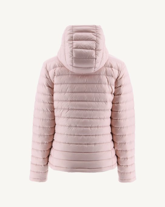Jott New In Piumino Reversibile Noir/rose Pale Vienna
