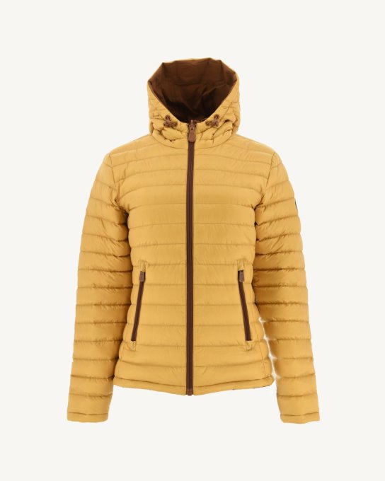 Piumino Reversibile Caramello/moutarde Vienna Jott New In