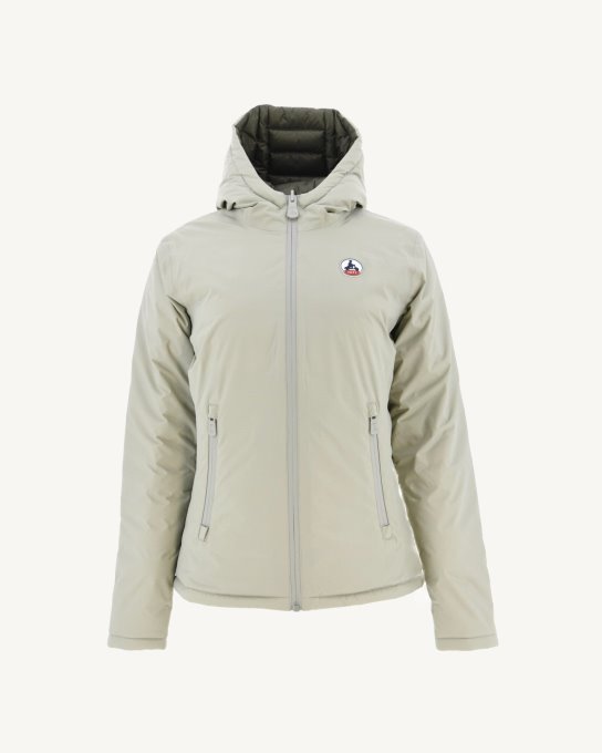 Jott New In Piumino Reversibile Sauge/army Vienna